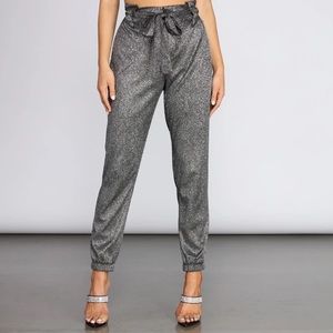 Windsor Paperbag Pants/Joggers - Size Small